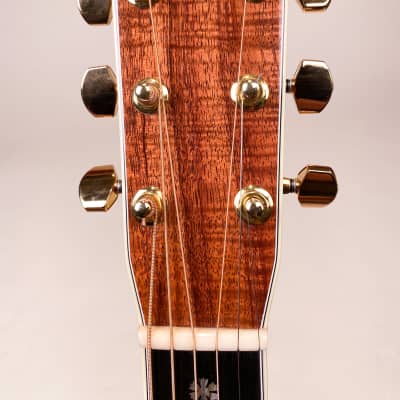 2008 Martin M-38 0000 Flamed Koa Special Grand Auditorium D-45 Appointments Near Mint One Owner image 8