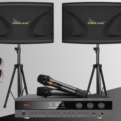 IDOLpro IPS-DELUXE 6000W Premium Loudspeakers Mixing Amplifier