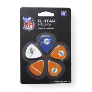 Woodrow Miami Dolphins Guitar Picks (10)