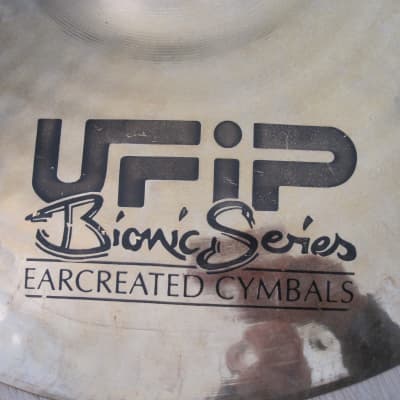 UFIP 20" Bionic Series Ride Cymbal (black label) w/video image 2