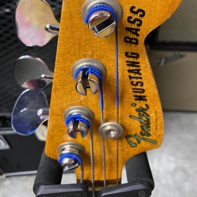 1966 Fender Mustang Bass - Arctic White image 6