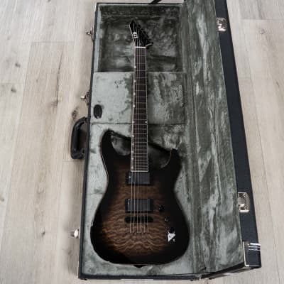 ESP LTD Josh Middleton JM-II Guitar, Macassar Ebony, Black Shadow Burst image 10