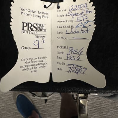 PRS Singlecut 2007 - Black Stain image 12