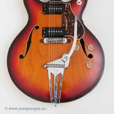 Guyatone SG 25T Julien / Yamaha SA 30 Rare late 60's Hollow Body image 3