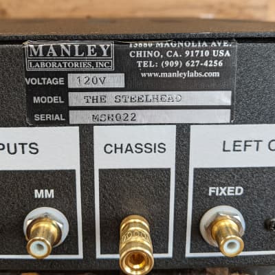 Manley Labs Steelhead Phono Preamplifier 2002 image 18