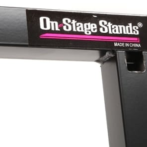 On-Stage KS7350 Folding-Z Keyboard Stand image 8