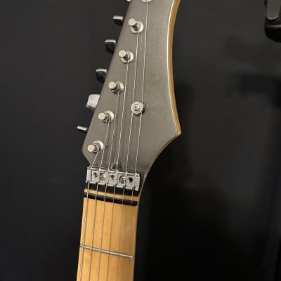 Japan Made Silverburst Strat Style Electric Guitar Silver Guitar #332 image 12