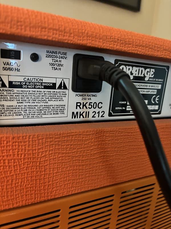 Orange Rockerverb 50 MK II 2-Channel 50-Watt 2x12