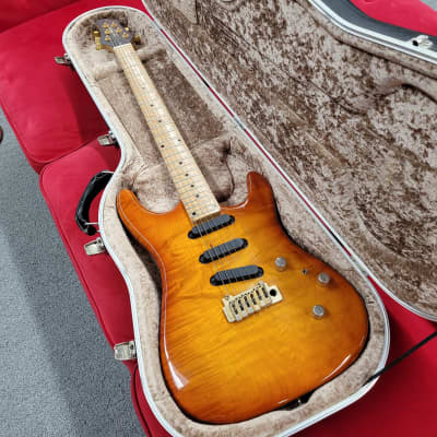 Patrick Eggle Los Angeles Pro 1992 - Flame Maple Burst with case for sale