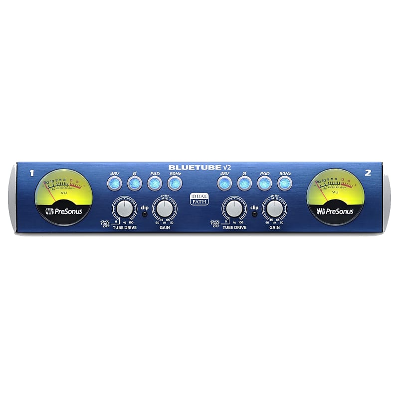 PreSonus Bluetube v2 Dual-Channel Mic / Instrument Preamplifier image 1