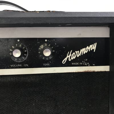 Vintage Harmony Guitar Amplifier image 2