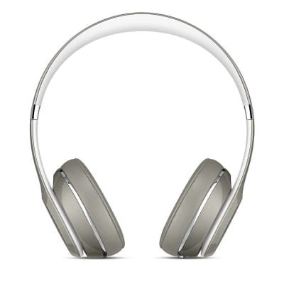 Beats by Dr. Dre Solo2 On-Ear Wired Headphones (Luxe Edition) in Silver image 3