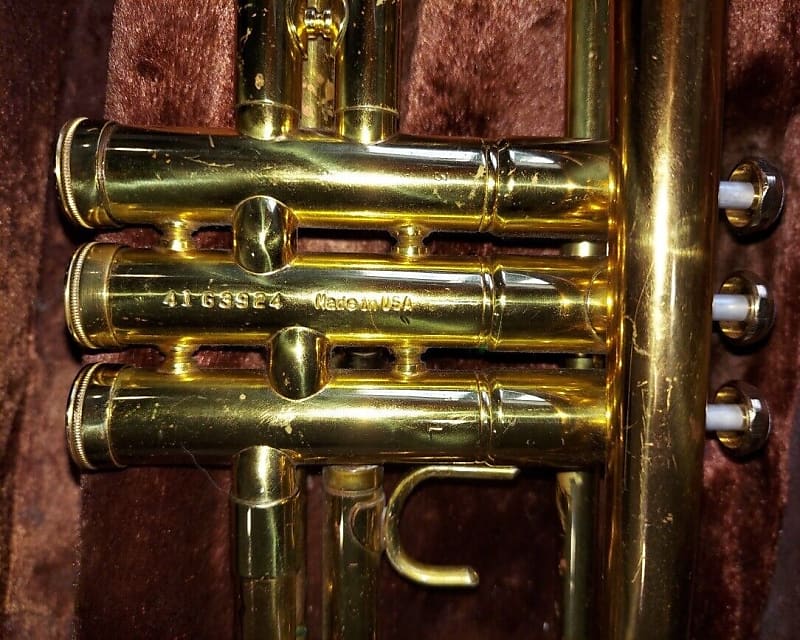 Conn 1000B trumpet with case. USA. Good Condition | Reverb