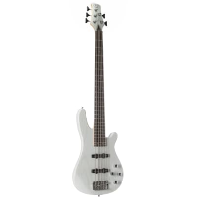J & D YC-150J/5 Fivestring White  - 5-String Electric Bass for sale