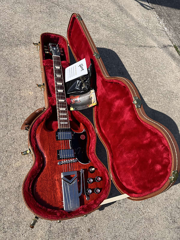 Gibson SG Standard '61 Faded with Maestro Vibrola | Reverb