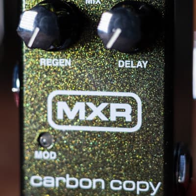 MXR M299 Carbon Copy Mini Delay Guitar Effects Pedal - Floor Model image 2