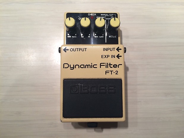 BOSS FT-2 Dynamic Filter Aut Wah 1986 Vintage Guitar Pedal