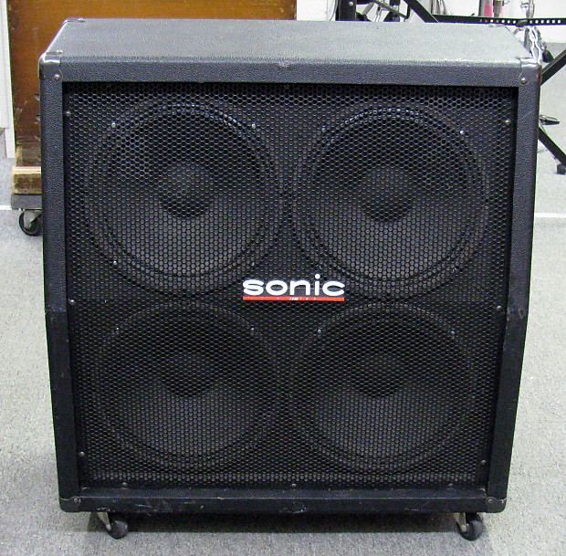 Sonic guitar cabinet outlet