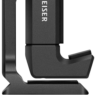 Sennheiser MKE 400 Mobile Kit Directional On-Camera Microphone with Smartphone Clamp & Manfrotto PIX image 2