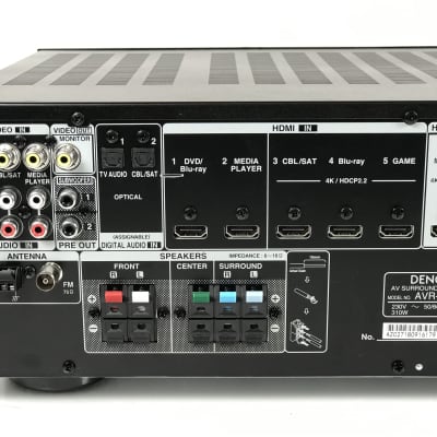 Denon AVR-X550BT AV Surround Receiver 230v image 9