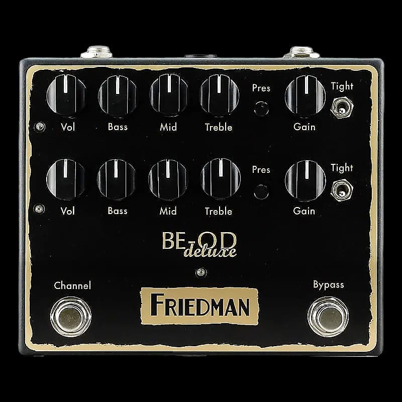 Friedman BE-OD Deluxe Dual Overdrive Pedal | Reverb
