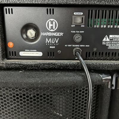 Harbinger M60 Powered Mixer & Speaker PA System image 6