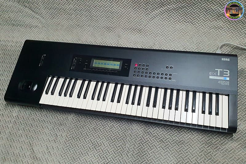 Korg T3 EX Version - Synthesizer Workstation from ´80! ✅ RARE Music  Keyboard Workstation ✅ CHECKED