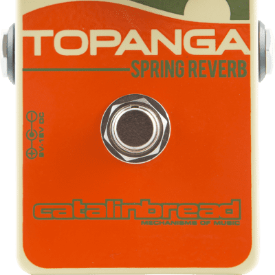 ギター Catlinbread Topanga Spring Reverb USA Catalinbread Topanga Spring Reverb Pedal | Sweetwater