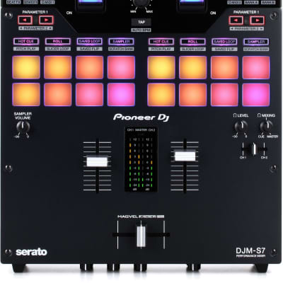 Pioneer DJ DJM-S7 2-channel Mixer for Serato DJ