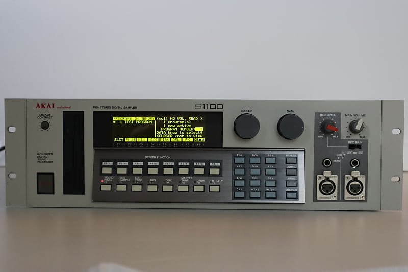 Akai S 1100 // Lemon Display // ZuluSCSI