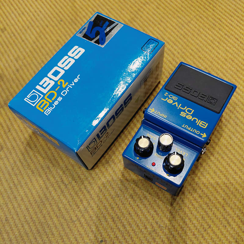 Analogman Boss BD-2 Blues Driver with Mod 2010s - Blue | Reverb