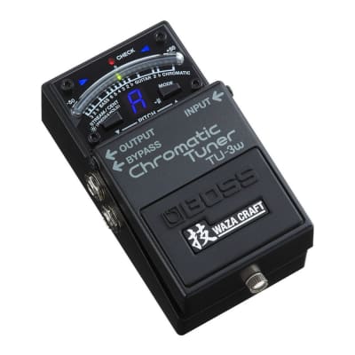 BOSS TU-3W Waza Craft Premium Superior Tuning Chromatic Stompbox Tuner with Bypass and Refined Audio Circuitry image 2