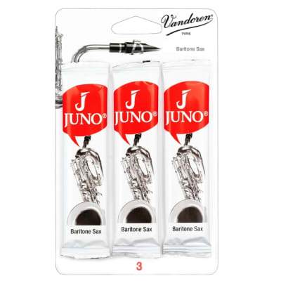 Vandoren Juno Bari Sax Reeds 3 Pack - 2.5 | Reverb