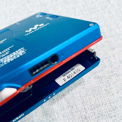 Sony MZ-E700 Walkman MiniDisc Player w/ Remote, EX Blue ! Working ! image 6