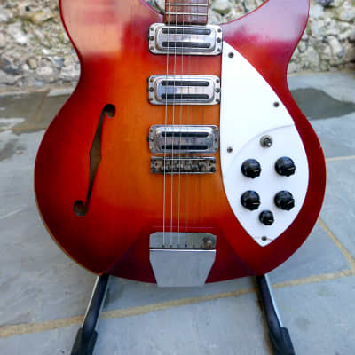 1964 Rickenbacker Deluxe (1997 Model) 6 String Fireglo - Rose Morris image 2