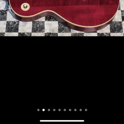 Gibson Custom Shop Pete Townshend Signature #1 '76 Les Paul Deluxe 2005 - Wine Red image 1