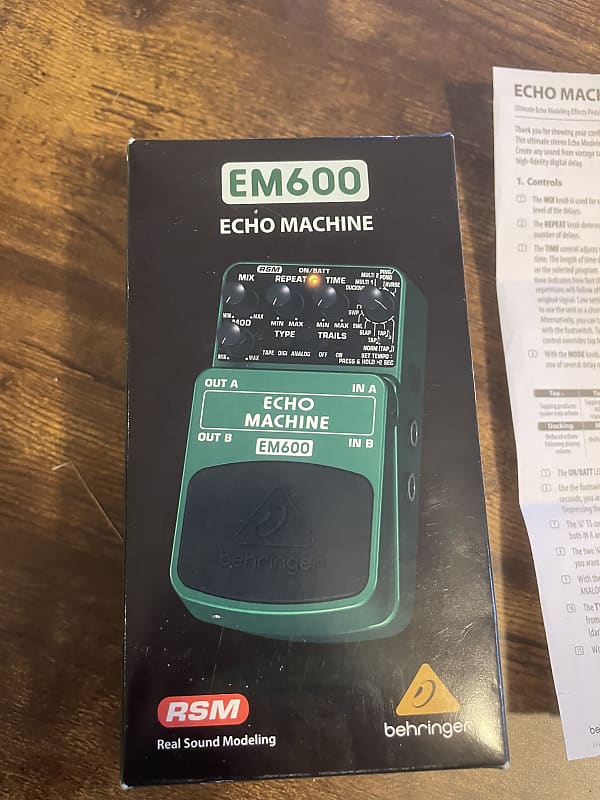 Behringer EM600 Echo Machine Pedal