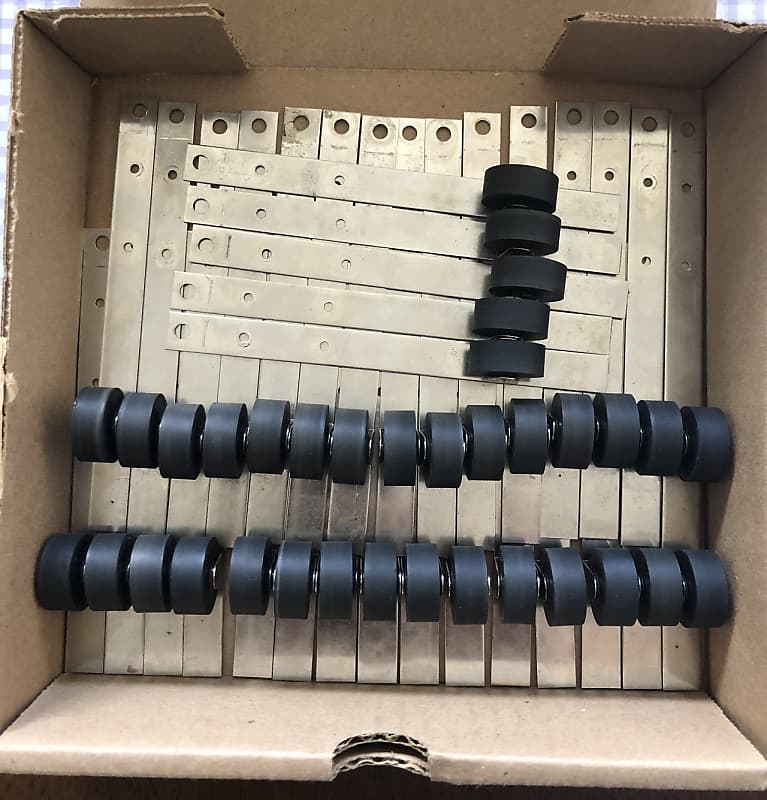Mellotron M400 capstan/pinch rollers, complete set Reverb
