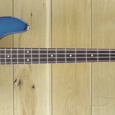 FGN Boundary Mighty Jazz 4 String Bass Transparent Blue Sunburst C220797 for sale