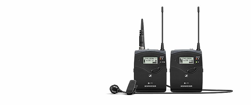 Sennheiser EW 100 G4-ME2-G Wireless system with clip-on microphone, Band G