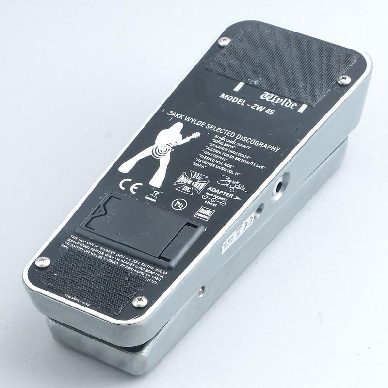 Dunlop ZW45 Wylde Wah Guitar Effects Pedal P-27000 | Reverb
