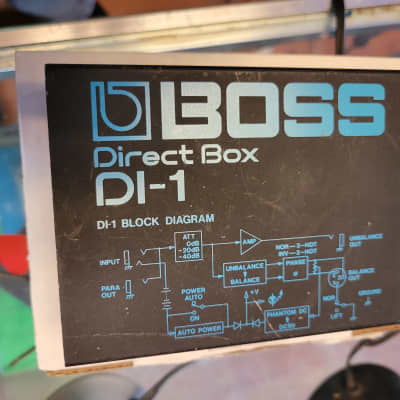 Boss DI-1 Direct Box