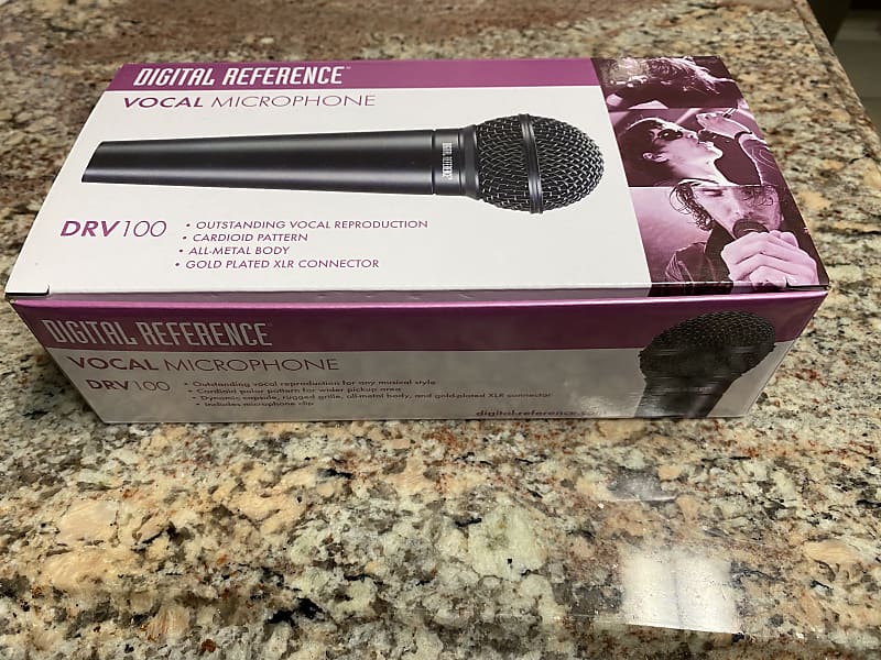 Digital Reference DRV100 Handheld Microphone Reverb