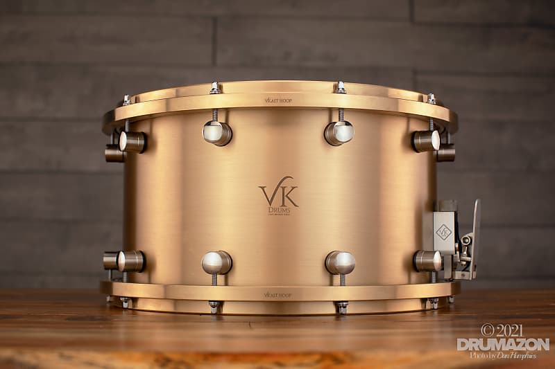Vk Drums (Van Kleef) 14 X Vkast Bronze Snare Drum With Vkast