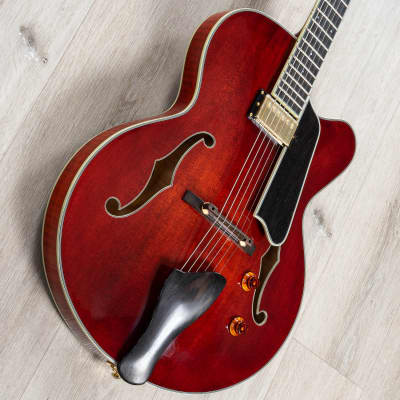 Eastman T146SM-CLA Thin Archtop Jazz Guitar, Lollar Imperial Pickups, Classic image 2