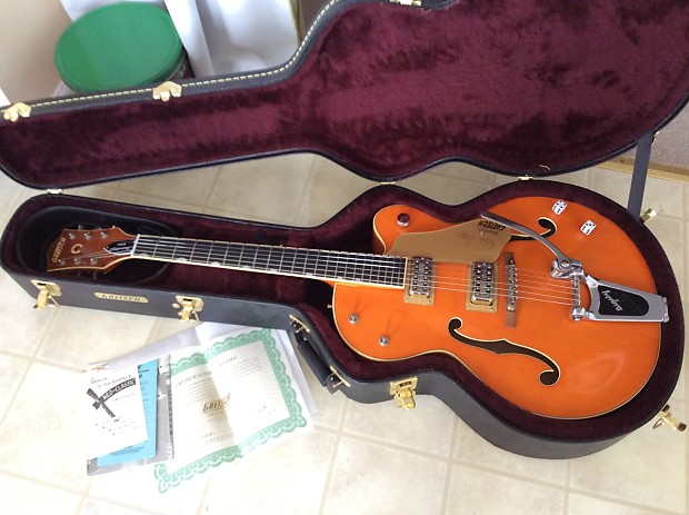 Gretsch 6120 SSLVO Setzer2013 New TV Jones Setzer Signature