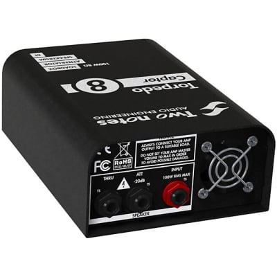 Two Notes Torpedo Captor Loadbox/Attenuator/DI - 8 Ohm in Labeled/ Torn Outer Box image 2