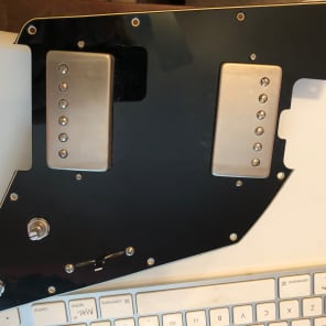 Lindy Fralin Pure PAF Humbuckers (2017) with Brushed Nickel Covers - PICK GUARD NOT INCLUDED image 1
