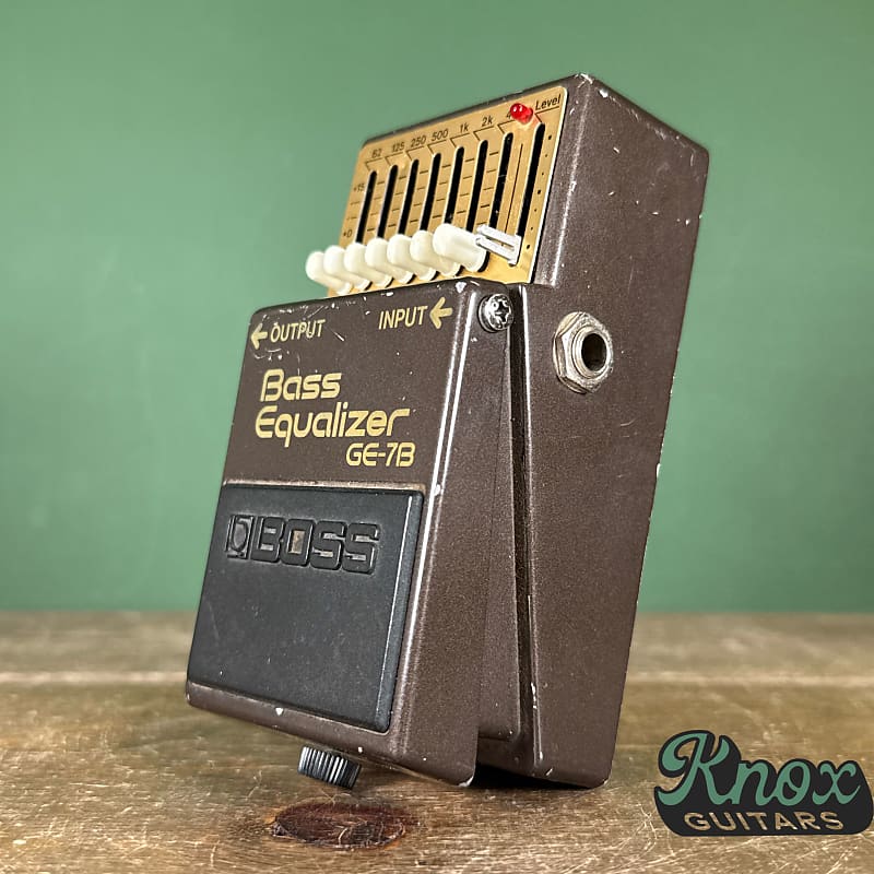 Boss GE-7B Bass Equalizer (Black Label) | Reverb