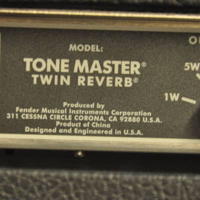 Tone Master Twin Reverb Amp image 13